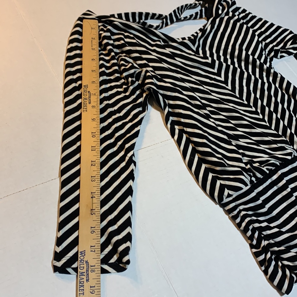 White House Black Market black & cream shirt size Small - Picture 5 of 9